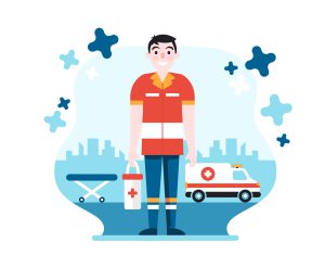 ambulance .Medicine Animated،پرستاری در منزل،خدمات پرستاری،سرم درمانی،home care.nursing